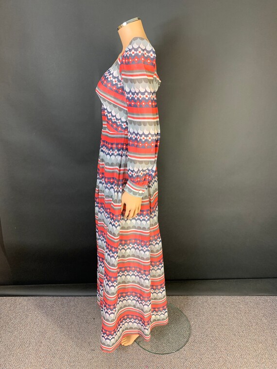 Beautiful 1970’s prairie maxi dress - image 5