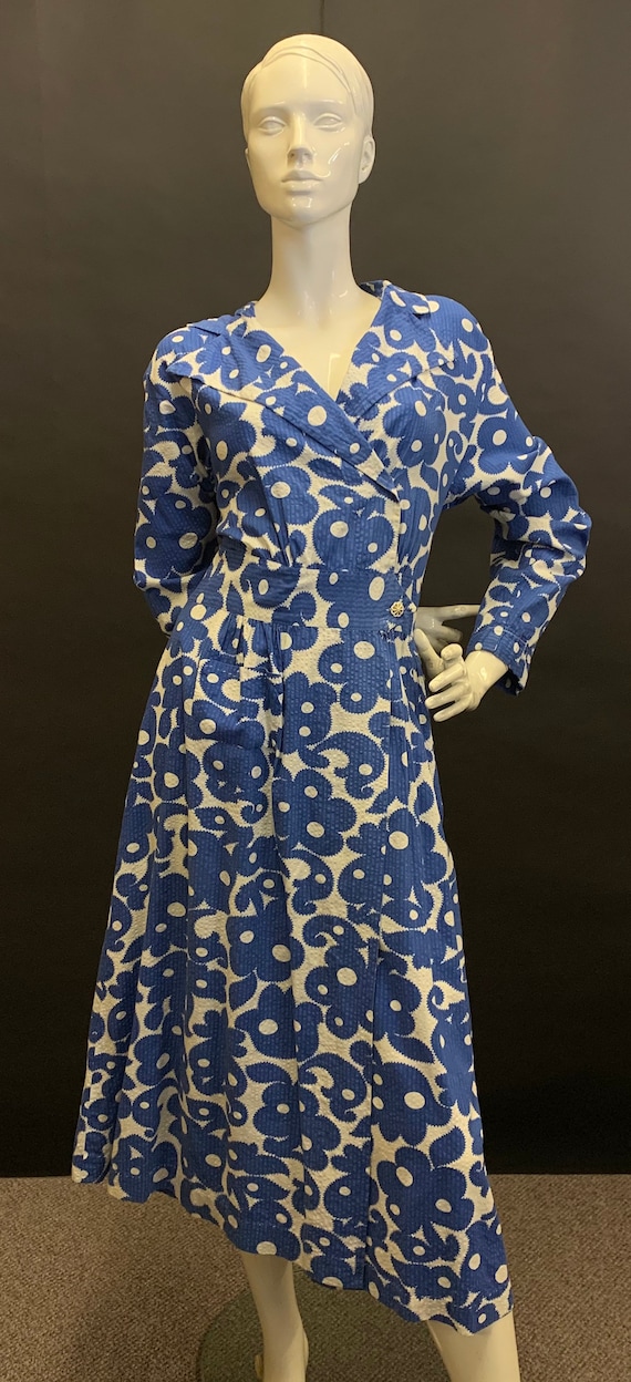 Volup 1940’s seersucker dress