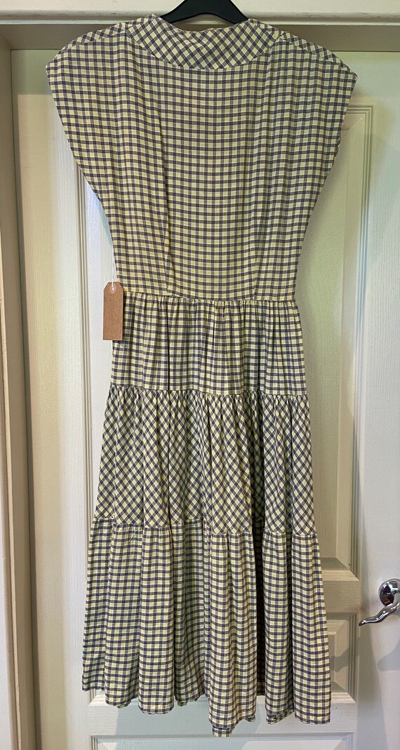 Gorgeous 1950’s cotton full skirt summer day dres… - image 7