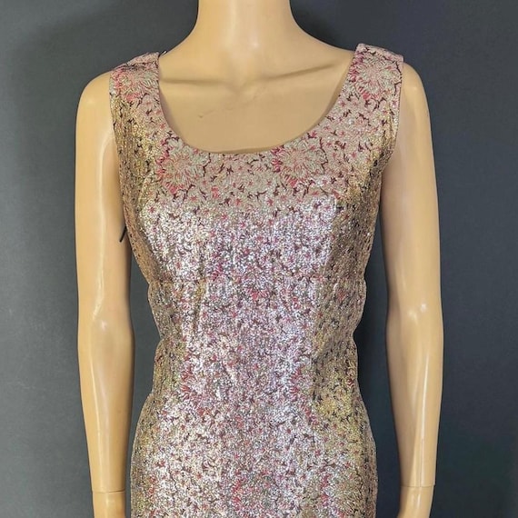 1950s Lam Wiggle Dress: Vintage Evening Gown, Young Mayfair ( 40" Bust ) 1950s Lam Wiggle Dress: Vintage Evening Gown, Young Mayfair ( 40" Bust )