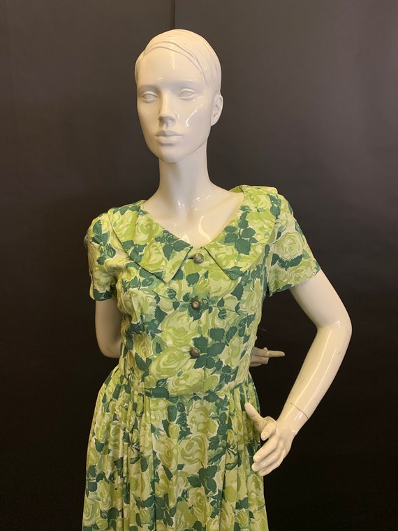 Late 40’s cotton dress - image 3