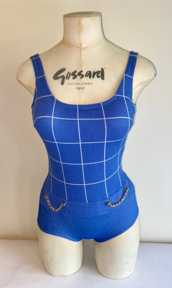 60’s mod swimsuit