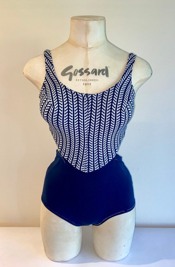 60’s mod swimsuit