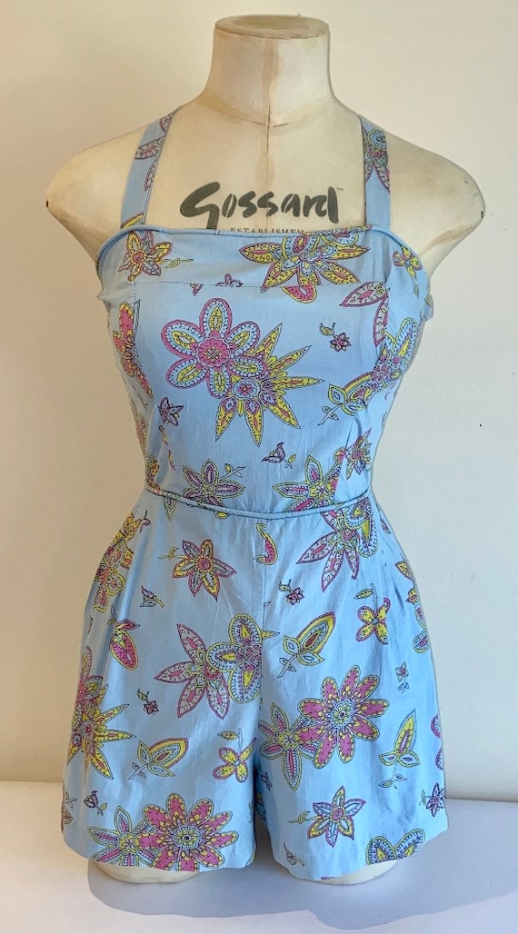 Gorgeous 50’s cotton play suit