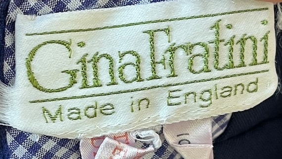 Gina Fratini 1970s Prairie Maxi Dress, ( 34” bust… - image 8