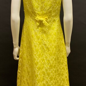 Beautiful 1960s formal gown party dress image 7