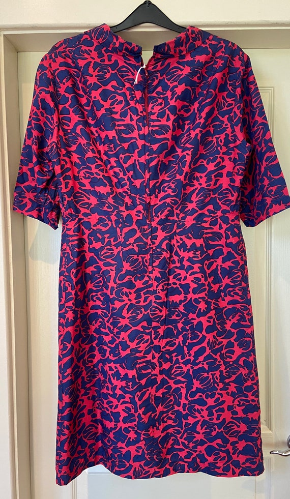 Lovely volup 1950’s silk day dress - image 7