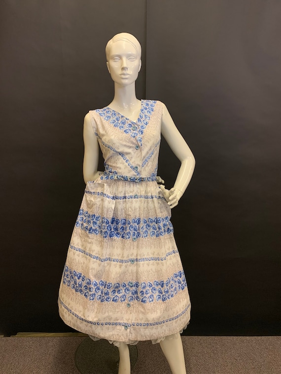 50’s cotton day dress