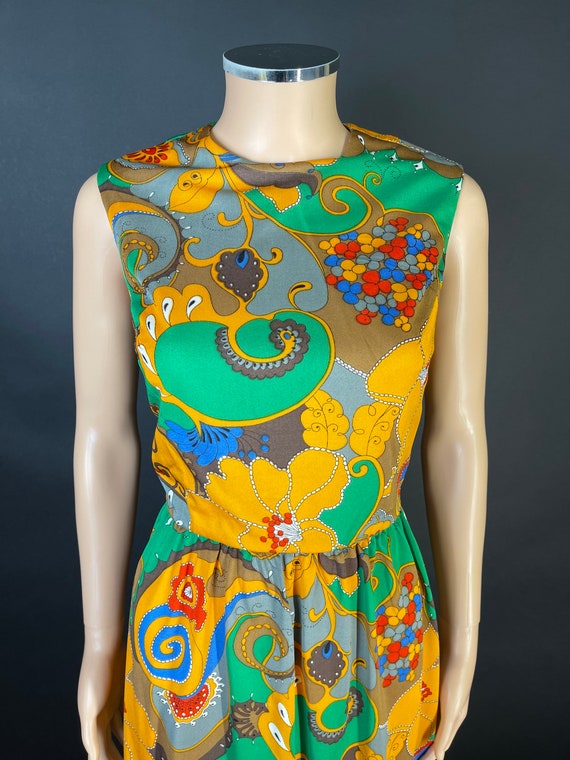 Wonderful 1970s maxi dress - image 3