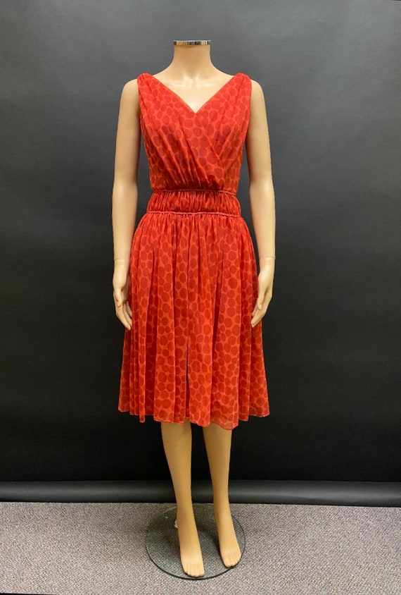 Fab 1950’s “frank usher” dress
