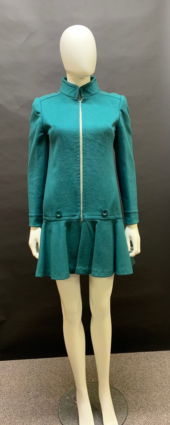 60’s “Mary Quant” wool mod dress