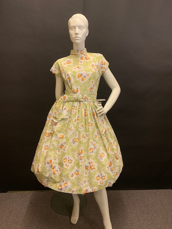 50’s cotton dress