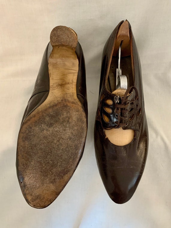 1920s leather shoes - image 4
