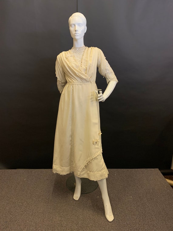Silk Edwardian dress
