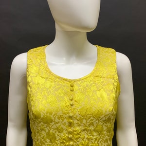 Beautiful 1960s formal gown party dress image 3