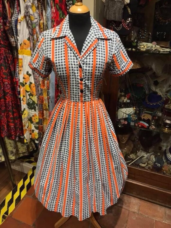 1950’s cotton shirt waister