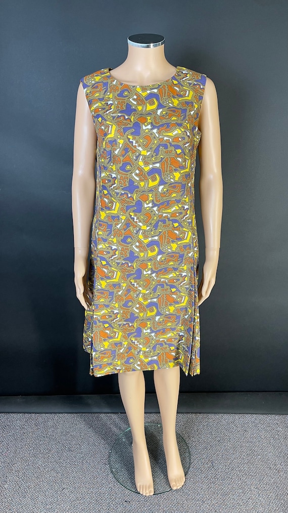 Fab volup 1960s mod dress - image 2