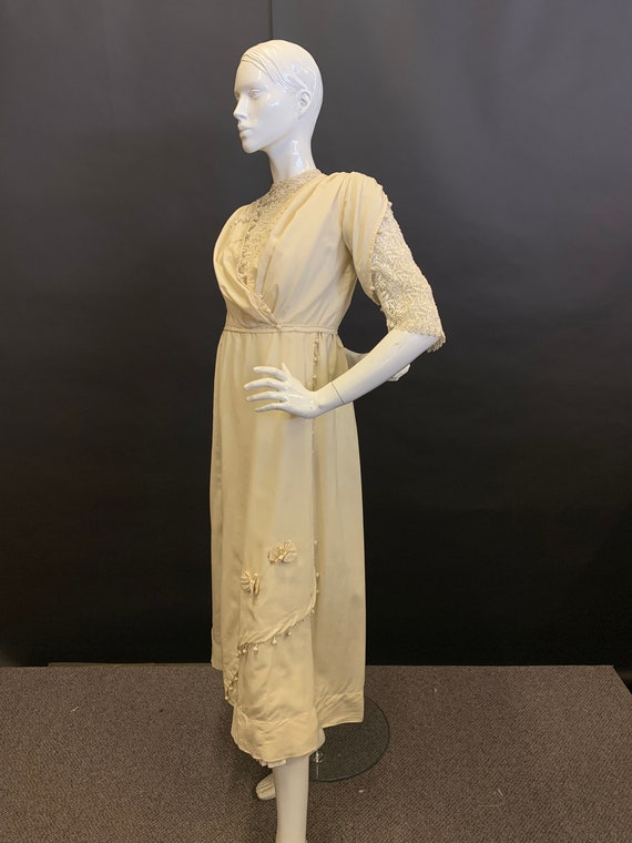 Silk Edwardian dress - image 4