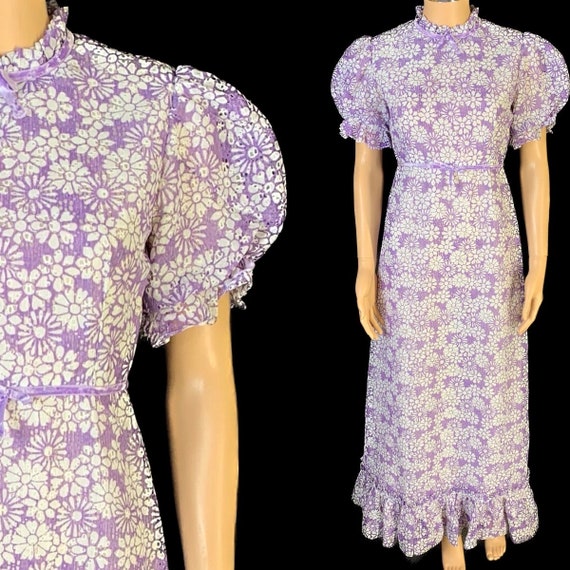 Cute early 1970’s prairie dress - image 1