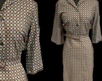 Lovely late 50’s cotton day dress