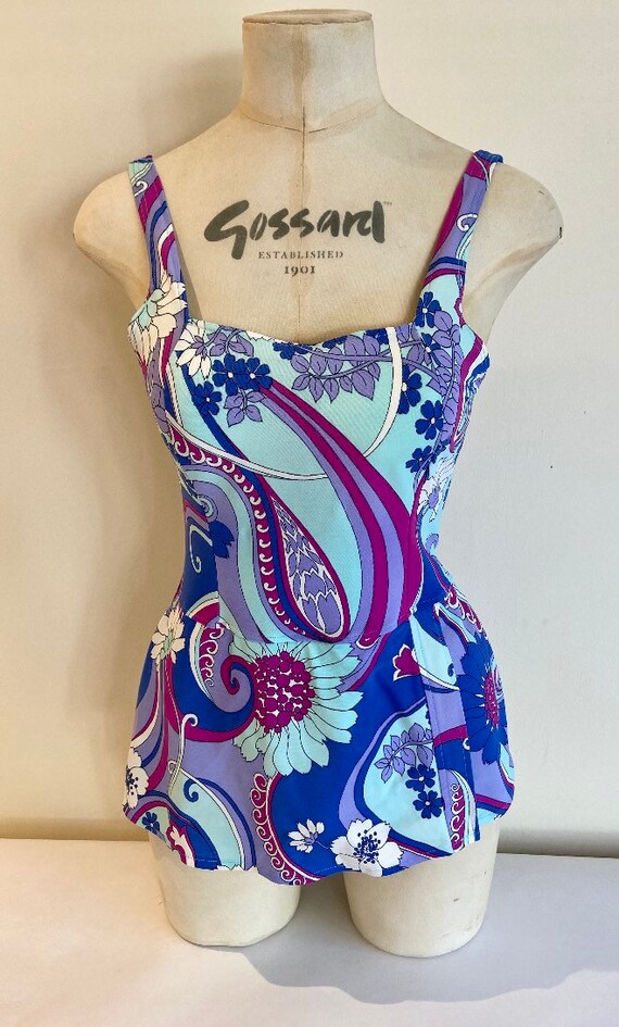 60’s mod swimsuit