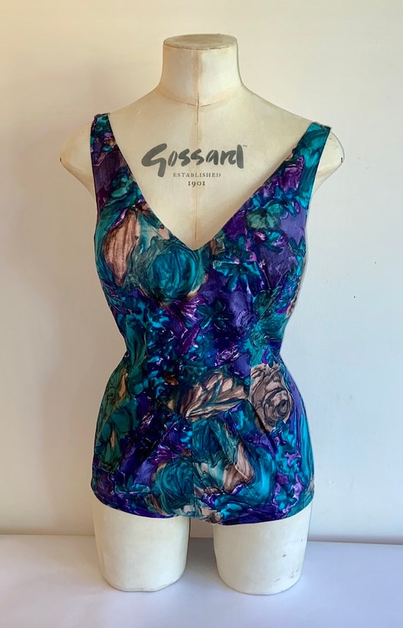50’s volup pinup swimsuit