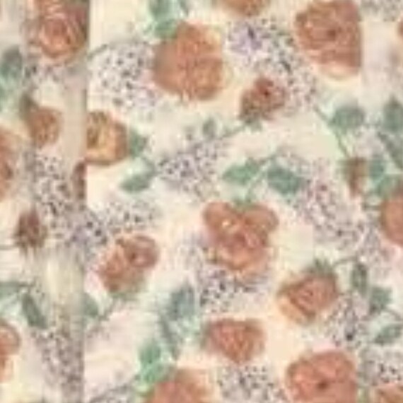 super cute late 1950’s rose floral print summer d… - image 8