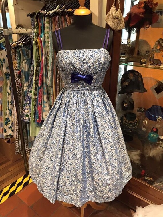 Cute 1950s Party Dress | Etsy