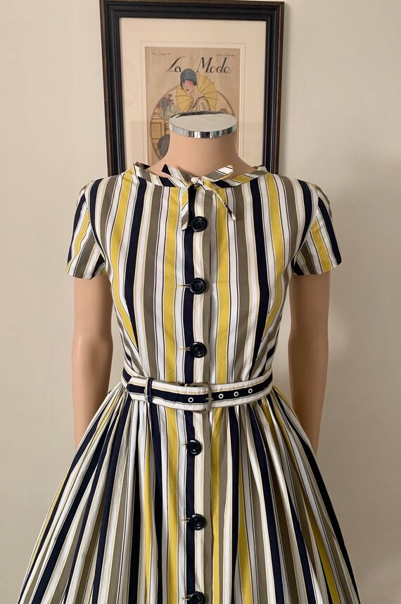 Super cute 1950’s cotton day dress - image 3