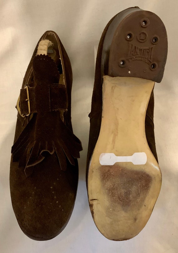 Early 1940s suede shoes - image 5