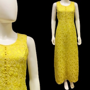 Beautiful 1960s formal gown party dress image 1