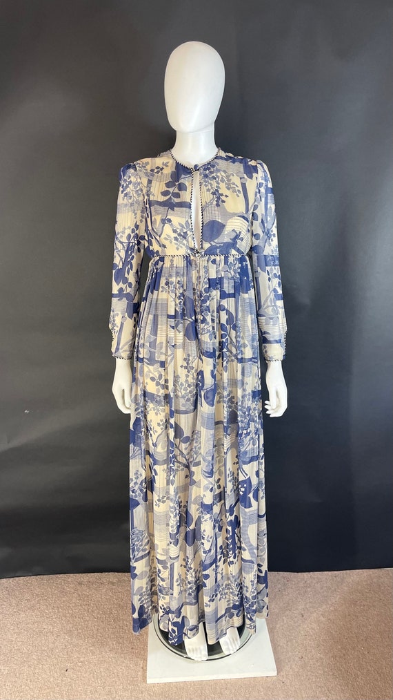 Fab 1960’s maxi dress by Jean Varon - image 2