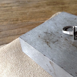 Size 5 Straight Lines Sterling Silver Ring - ring - dainty ring - silver ring - stacking ring - minimal ring - sterling silver ring