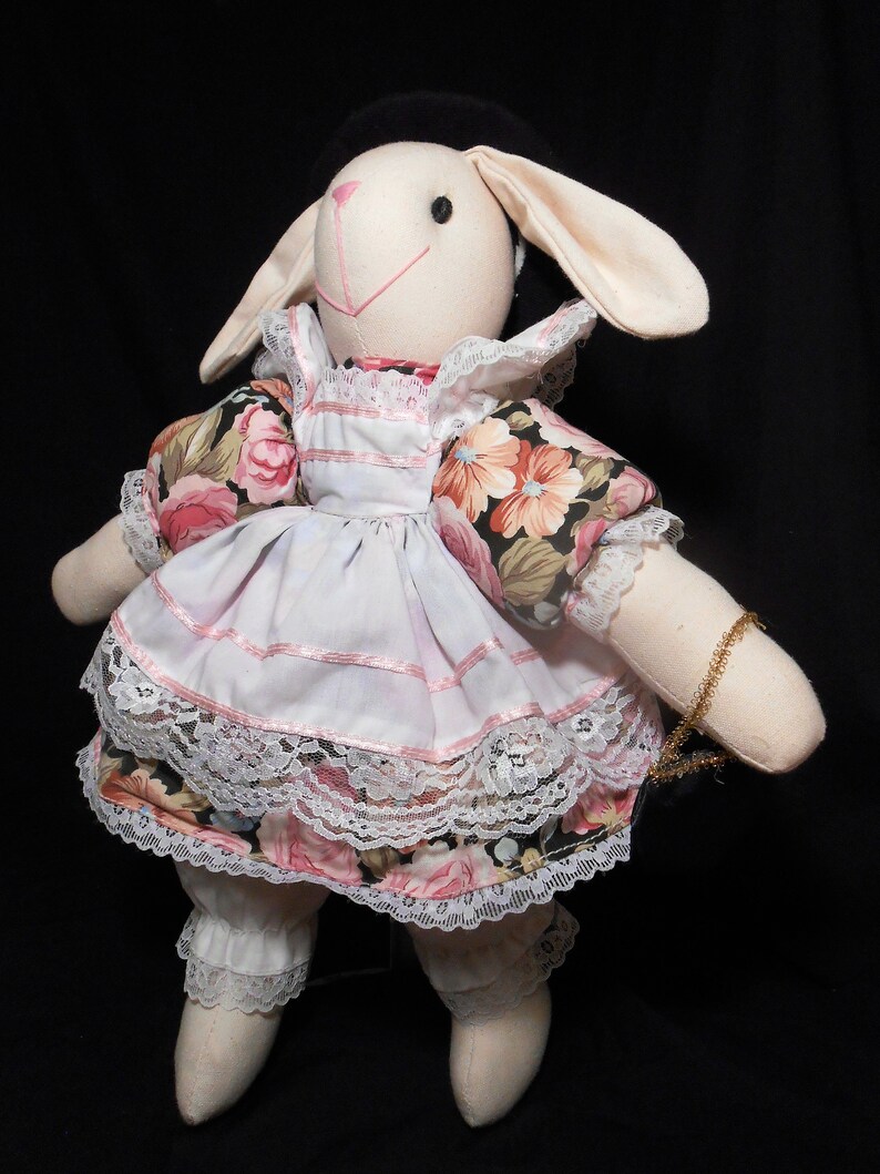 House of Lloyd HEDDA HARE Cloth Rag Doll Bunny Rabbit TL Toys Etsy