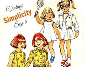 70s DRESS UNLINED JACKET Girls Sewing Pattern - 1974 Simplicity 6241, Size 6 -  Gently Used