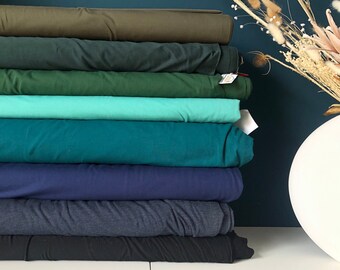 High-quality cotton jersey "Lou", 13.00 Euro/meter, various colors