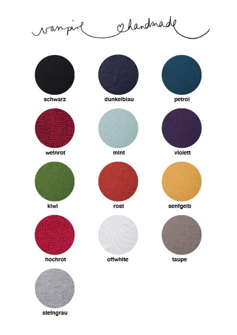 Vampire Vintage Viscose Jersey Fabric Pattern