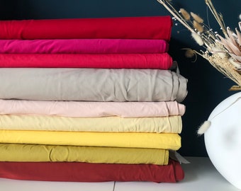 High-quality cotton jersey "Lou", 13.00 Euro/meter, various colors