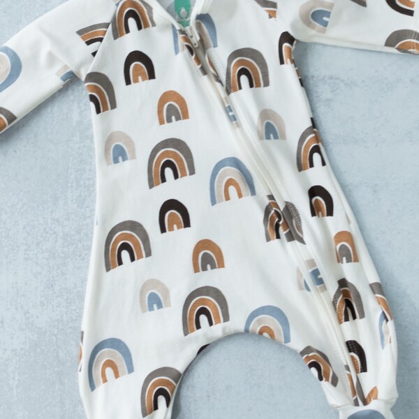 Boho Rainbow Baby Girl Outfit Etsy