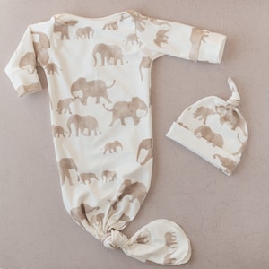 Baby boy elephant cheap coming home outfit