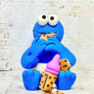 3D Baby Fondant topper. 5 inches tall ~ Birthday party.