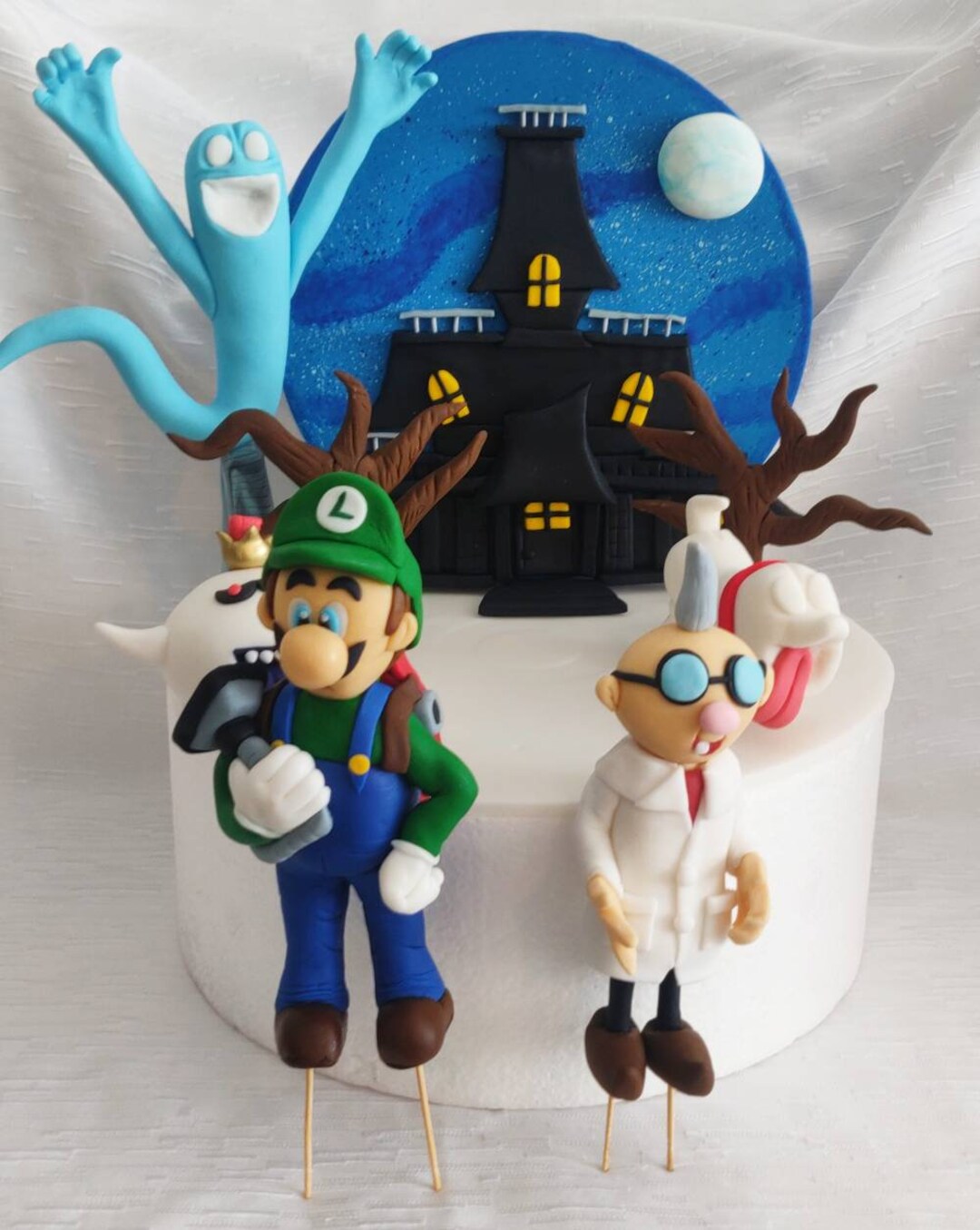  Luigi Mansion 3 Edible Image Cake Topper Party