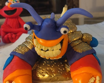 3D Tamatoa Fondant Topper - Vaianas Freundin. Toll um die Geburtstagstorte zu dekorieren.
