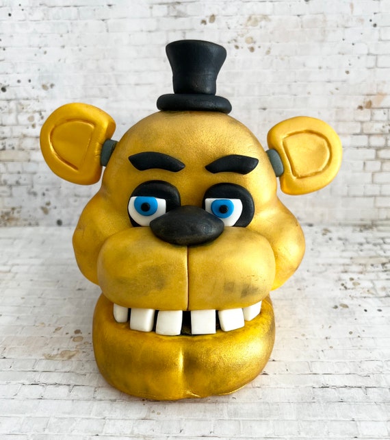 Golden Freddy Five Nights At Freddy's Cake Topper, Created …