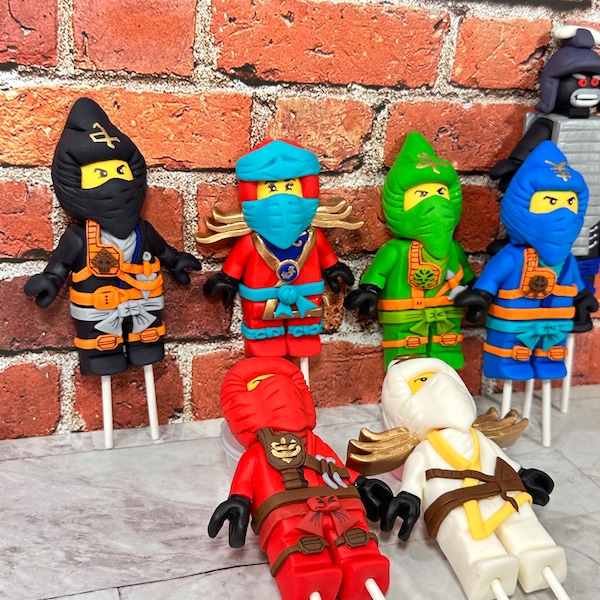 3D Cake Fondant Toppers – Approx. 4 in tall. Perfect for Your Themed Party!