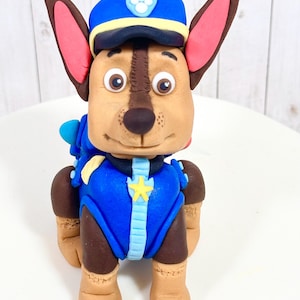 3D Cake Fondant topper character - 3&quot; - 4 inches tall.