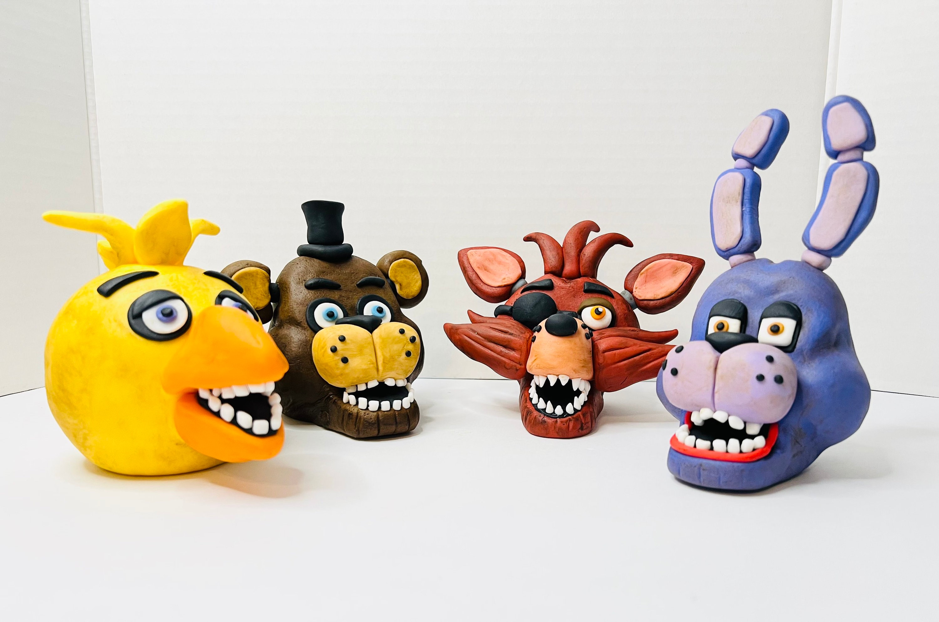 Five Nights at Freddy's Happy Birthday Cute Chica Bonnie Edible