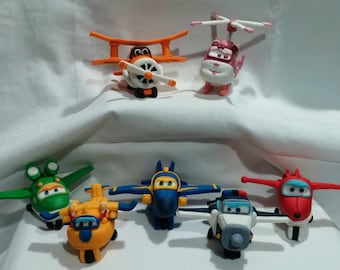 Super Wings Fondant Etsy