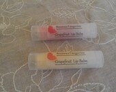5 Beeswax Lip Balms- with Shea butter and Essential oils