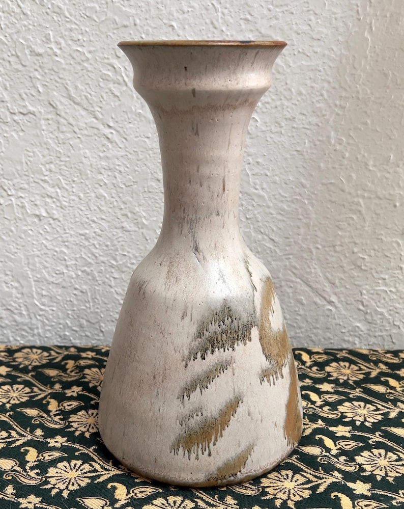 Hand Thrown Pottery Vase, Large Vintage Studio Pottery, - Etsy